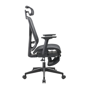 Chaise de bureau moderne et confortable, chaises de bureau ergonomiques réglables, chaise de bureau pivotante en maille - Product Image 4