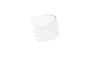 Chất lượng cao chức năng rõ ràng <span class=keywords><strong>Polycarbonate</strong></span> (PC) chống trầy xước và bên trong chống sương mù Băng Hockey Mũ bảo hiểm Visor - Product Image 5