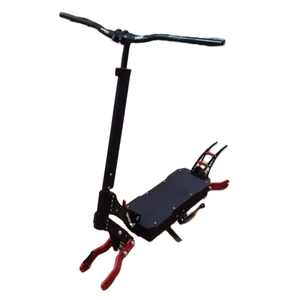Cadre de trottinette en alliage d'aluminium durable Geofought avec fourche à roulements à billes pour pneus de 10 et 11 pouces – Pièces de rechange - Product Image 3