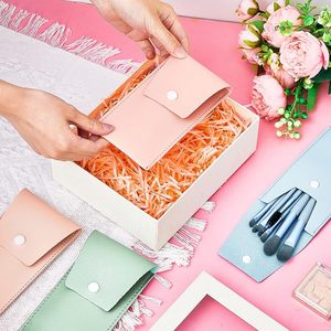 Premium Mini 8pcs Travel Makeup Brush Set Soft Synthetic Bristles, Essential Cosmetics Tools Kit Customized logo - Product Image 4