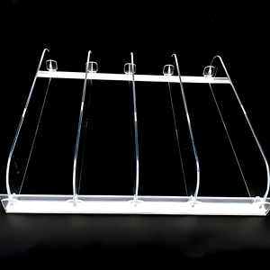 10 Pieces Per Set Adjustable Shelf Divider Display Rack for Smoke Shop Showcase - Product Image 4