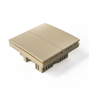 工厂3通道智能墙壁开关SS113R金RF433Mhz AC110-240V L/N 10A对，带动力开关，用于发光二极管/灯光控制 - Product Image 6
