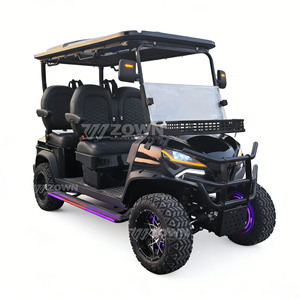 Carrito de Golf Eléctrico de Alto Rendimiento, 2 Plazas, Motor de 60V 5KW, Alta Velocidad, Durable, para Campos de Golf y Uso Comercial - Product Image 3