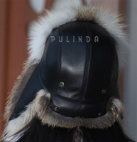 Gorro Ushanka Ajustable de Piel de Zorro Rojo, Estilo Casual y Deportivo, para Mujer, Cálido para Invierno, para Ciclismo al Aire Libre, con Orejeras, Precio Económico de Fábrica