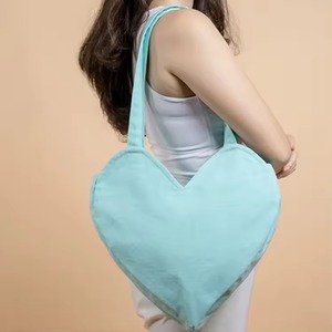 Công Suất Lớn Canvas Tote Túi Hình Trái Tim Với Phụ Nữ Thời Trang Túi Xách Tay Cho Mùa Xuân - Product Image 6