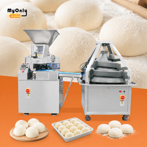 Máquina Comercial para Formar Bolas de Masa de Pizza y Galletas, Divisora y Redondeadora Continua de Masa para Pan Roti y Pita - Product Image 1