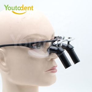 Nuovo Design Lenti d'Ingrandimento Dentali Ergonomiche 4X/5X/6X Senza Luce LED, Regolazione dell'Angolo, Ottica Chiara per Visione a Campo Completo - Product Image 6