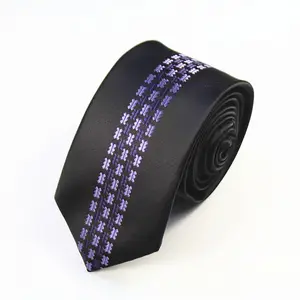 Gravata de pescoço estreita masculina, gravata estreita e estreita, fácil de puxar, corda, estilo coreano, para casamento