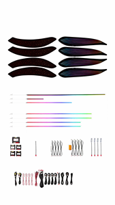 Poignée de porte à lumière dynamique contrôlée par écran, lumière d'ambiance de voiture, style <span class=keywords><strong>ciel</strong></span> étoilé ou style ligne pour <span class=keywords><strong>BMW</strong></span> Série 3 2013-2019 - Product Image 4