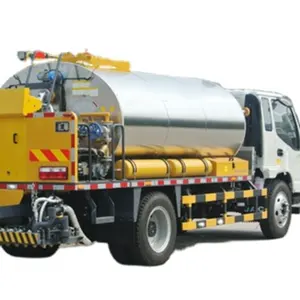 Çin üst marka yeni yol inşaatı ekipmanı yol makinesi XZJ5160GLQ akıllı asfalt dağıtım kamyonu