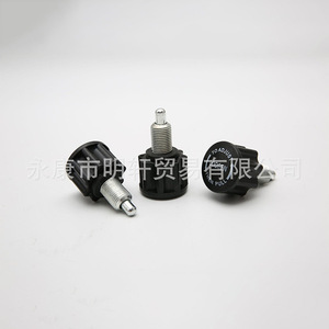 Goupille à dégagement rapide pour vélo d'exercice M16, bouton en forme de fleur de prunier, goupille à ressort filetée, pièce d'équipement de fitness pour usage domestique, acier de qualité A - Product Image 2
