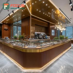 Sistema de Exhibición de Joyería Moderno, Vitrina Metálica para Tienda Comercial, Mueble para Joyería - Product Image 5