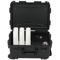 Purificateur d'eau d'urgence électrique portable 300L/H DC12V pour extérieur, système de filtration céramique en valise, élimination de 99,9999 % des bactéries