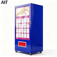 Distributeur automatique de beauté AIT avec écran tactile 55 pouces, fonction SDK, gestion des stocks pour la vente au détail de rouges à lèvres, vernis à ongles, bijoux et maquillage