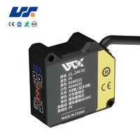 Capteur de déplacement photoélectrique laser compact PNP haute précision WTX-M, distance de mesure de 30 mm pour l'automatisation industrielle