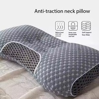 Oreiller Orthopédique Cervical de Luxe pour Soutien de la Nuque, Oreillers de Lit SPA pour Massage et Usage Domestique, Contribue à Améliorer la Qualité du Sommeil