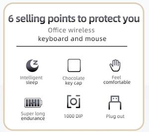Teclado Y <b>Mouse</b> Inalambrico Business Office Keyboard and <b>Mouse</b> Set <b>Computer</b> Ergonomic 2.4G Wireless Keyboard and <b>Mouse</b> - Product Image 5