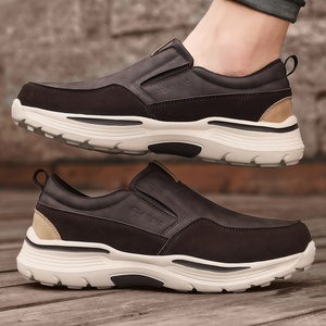 Baskets en toile décontractées de luxe pour hommes, légères, respirantes, antidérapantes, à semelle épaisse, style sportif, toutes saisons, pointures 39-47 - Product Image 3