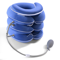 Dispositif de traction cervicale réglable, soutien gonflable pour le cou, pour la maison ou les voyages, pour les fournitures de thérapie de réadaptation