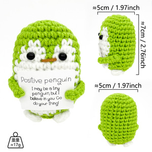 Figura Coleccionable <span class=keywords><strong>de</strong></span> Personajes Adorables Hechos a Mano con Ganchillo, Decoración <span class=keywords><strong>de</strong></span> Escritorio, Regalo, Ajolote (Tarjeta PY) - Product Image 6