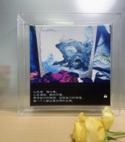 Peinture Zen Asiatique, Esthétique d'Intérieur, Nouvelle Artisanat Chinois Peint à la Main, Réflexions sur la Littérature Chinoise Originale, Impression UV