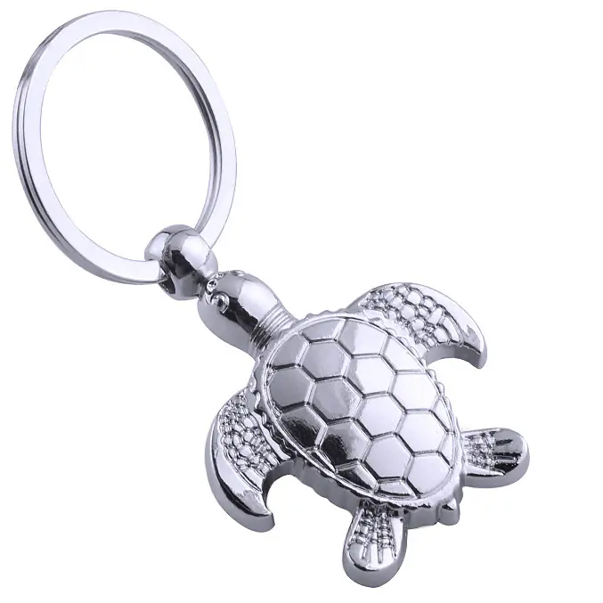 Nouveau produit vente tailles personnalisées porte-clés de voiture porte-clés souvenir en métal formes d'animaux porte-clés