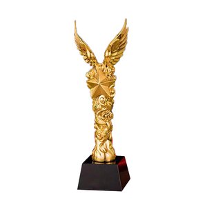 Trofeo Artigianale in Resina Dipinto a Mano con Finitura Elettroplaccata Oro, Argento e Bronzo, Scultura <span class=keywords><strong>3D</strong></span> Personalizzata, Fornitura Diretta dalla Fabbrica Yilan - Product Image 5