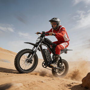 จักรยานไฟฟ้าวิบาก New Hikeep 20"x4 ยางอ้วน 3000W Peak E-Bike 52V 40Ah OEM/ODM สำหรับผู้ใหญ่ - Product Image 2