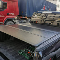 Couverture de benne rigide pliable Hilux Hard Quad 4x4 tout-terrain, imperméable, en aluminium pour Ranger NP300 L200