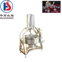 Huashang industriële stoomverwarmingsketel met mechanische roerder en mantel voor drankenverwerking
