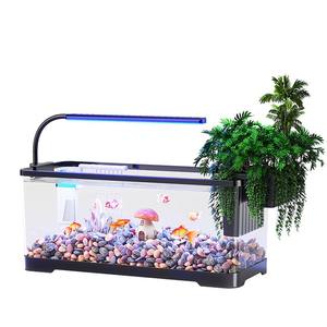 Viskom, kleine woonkamer goudviskom, filtratie en zuurstoftoevoer alles-in-één apparaat, <span class=keywords><strong>aquarium</strong></span> met landschapsinrichting - Product Image 6