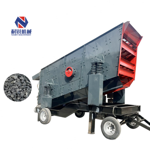 Nairy sỏi tổng hợp Máy Nghiền Màn hình nhà máy khai thác rung Máy sàng đá di động để nghiền - Product Image 1
