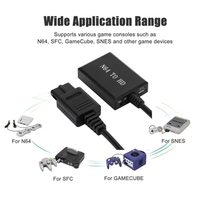 Adaptateur convertisseur compatible avec les jeux Wii/Xbox, moniteur N64, HDTV, PS2 pour ordinateur portable