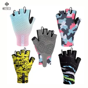 Gants de cyclisme en plein air, style demi-doigt, avec Gel respirant, Anti-choc, équipement de sport et de vélo, MTB