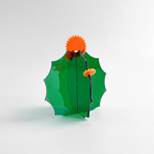 Conjunto de Esculturas de <span class=keywords><strong>Cactus</strong></span> en Acrílico Cortado con Láser de Precisión, Servicio de Procesamiento de Acrílico Plástico de Alta Precisión Personalizado - Product Image 1