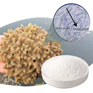 Polvo blanco Extracto de plantas 99% Esponja hidrolizada Polvo de espícula Spongilla Lacustris Extracto de hierbas Cultivo salvaje Materia prima cosmética - Product Image 5