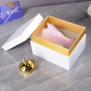SAINT-VIEW-Mini quemador de incienso para eventos, H14 cm, Eid, Ramadán, cristal rosa, <span class=keywords><strong>Bakhoor</strong></span>, Mubkhar - Product Image 2