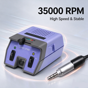 Machine à ongles électrique 35000 tr/min, outil rotatif de manucure et pédicure, double pièce à main, polisseuse à ongles - Product Image 5