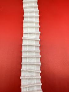 Ruban adhésif durable en polyester blanc personnalisé pour rails et rails de rideaux décoratifs modernes - Product Image 2