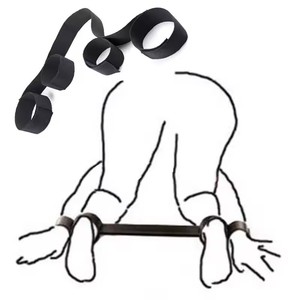 手錠足首袖口ボンデージ拘束ボンデージフェチスレーブ大人のゲーム女性のカップルのためのエロ大人のおもちゃセックス製品 - Product Image 1