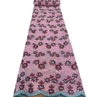 Tissu de dentelle africaine NI.AI 2026, tissu de dentelle nigériane de haute qualité, tissu de dentelle brodé pour mariage avec pierres