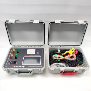 Huazheng Portable TTR Meter 3 Phase Turns Ratio Tester HZBB-10A Multifunction Handheld Transformer Ration Test Set