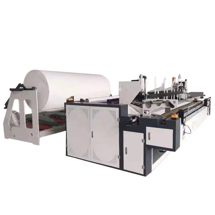Nhà cung cấp mô giấy tua máy giấy SLITTER Rewinder Máy giấy vệ sinh cuộn Máy làm