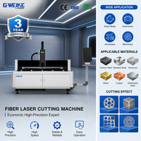 Machine de découpe laser à fibre en acier inoxydable populaire, efficace et haute puissance, avec contrôle Cypcut, configuration AI/BMP 3 axes