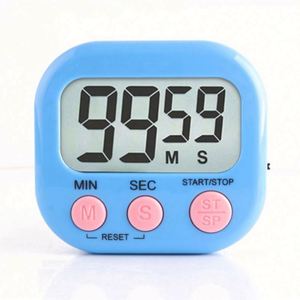 Minuteur de cuisine RAYBIN en plastique écologique avec écran LCD, compte à rebours, alarme sonore et aimant - Product Image 4