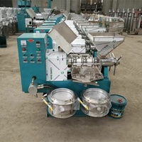 Presse à huile commerciale en acier inoxydable pour arachides, graines de tournesol et graines de lin, avec filtre à huile