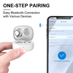 Écouteurs de sommeil invisibles Bluetooth sans fil, écouteurs confortables à réduction de bruit, écouteurs de sommeil <span class=keywords><strong>pour</strong></span> les dormeurs latéraux - Product Image 6