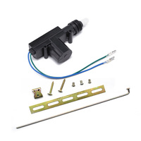 Actionneur de serrure de porte de voiture Promata 2 fils en ABS de haute qualité avec moteur de verrouillage centralisé pour véhicules 12-24V