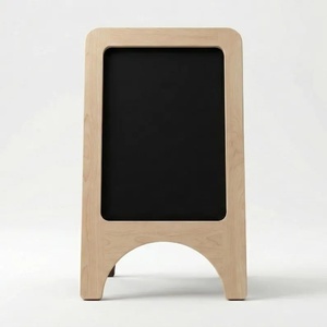Panneaux de signalisation en A pour sandwichs, vierges, personnalisables, en bois contreplaqué, autoportants, pour extérieur - Product Image 4