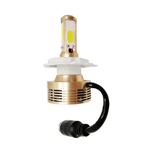 Ampoule de phare led or H4, fournisseur d'usine de haute technologie
